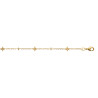 Bracelet plaqué or Constellation Dorée