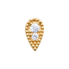 Boucle d’Oreille Goutte en...