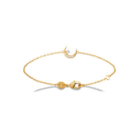 Bracelet chaîne croissant...