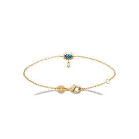 Bracelet chaîne œil...