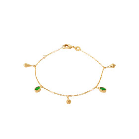 Bracelet chaîne charms...