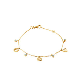 Bracelet porte-bonheur en...