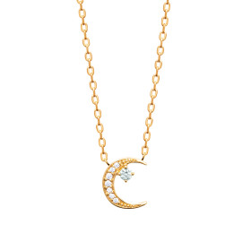 Collier Plaqué Or avec...