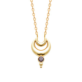 Collier plaqué or avec...