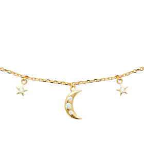 Collier Plaqué Or avec...