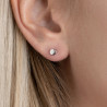 Boucles d'Oreilles Clous en Argent 925