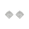 Boucles d'Oreilles en Argent 925 Éventail