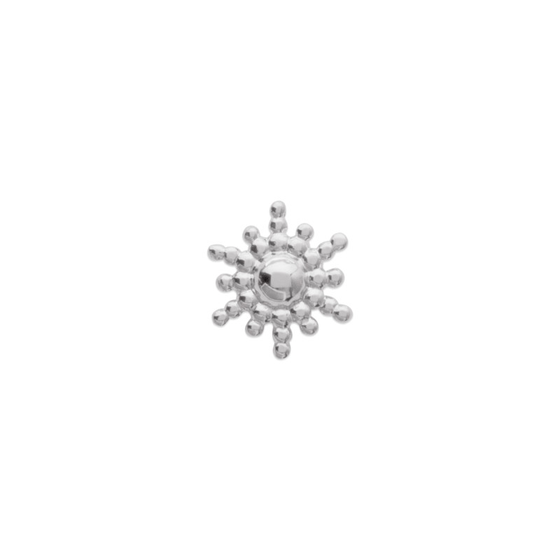 Boucle d’Oreille Clou Soleil Radieux en Argent 925 – Vendue à l’unité Boucle d’Oreille Clou Soleil Radieux en Argent 925 – Vendue à l’unité