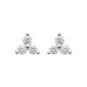 Boucles d'Oreilles Trio en Argent 925 avec Zircons