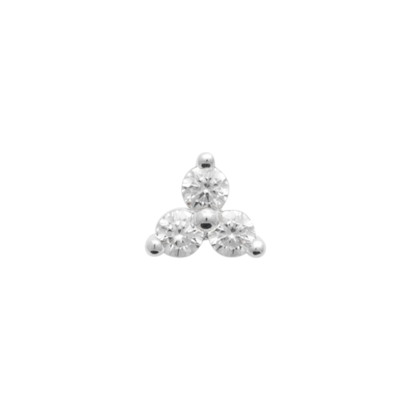 Puce Trinité en Argent 925 – Mini éclat, maxi style (vendue à l’unité) Puce Trinité en Argent 925 – Mini éclat, maxi style (vendue à l’unité)