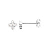 Boucles d'Oreilles en Argent 925 et Zirconium - Design Classique Éclatant