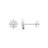 Boucles d'Oreilles Étoile en Argent 925 et Zirconium - Éclat Céleste