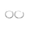 Créoles Scintillantes en Argent 925 avec Pavé de Zircons - Luxe et Élégance