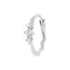 Créoles Argent 925 avec Zircons Étincelants - Style Élégant