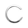 Bague d'Oreille Ear Cuff en Argent Minimaliste