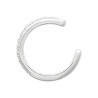 Bague d'oreille Ear Cuff en Argent 925 avec Zirconium