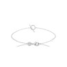 Bracelet argent 925 détails minimalistes