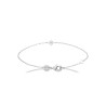 Bracelet Carré Élégant en Argent 925