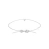 Bracelet Flèche Étincelante en Argent 925