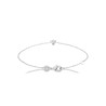 Bracelet Étoile Brillante en Argent 925