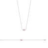 Bracelet Quartz Rose en Argent 925