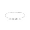 Bracelet Rangée de Zircons en Argent 925