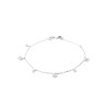 Bracelet Charms Cubes en Argent 925