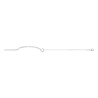 Bracelet Barre Strass en Argent 925
