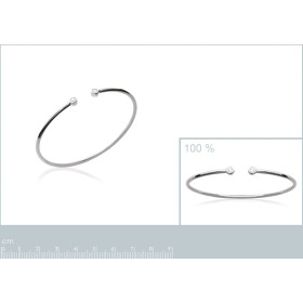 Bracelet Jonc Ouvert en...