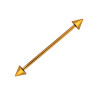 Piercing industriel spike or rose