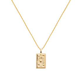 Collier Médaillon en Plaqué...