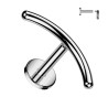 Piercing Labret Titane Design Minimaliste