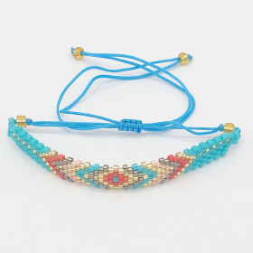 Bracelet Tissé Turquoise...