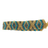 Bracelet Miyuki - Éclat Doré et Turquoise Élégant