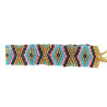 Bracelet Miyuki - Harmonie Rose, Turquoise et Doré