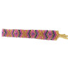 Bracelet Miyuki - Violet, Doré et Noir Élégant