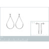 Boucles d'Oreilles en Argent 925 - Minimalistes et Élégantes