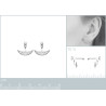 Boucles d'Oreilles en Argent 925 - Élégance Minimaliste