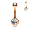 Piercing nombril or rose cristal - Piercing Tarawa