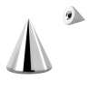 Bille spike en acier chirurgical 1.6mm