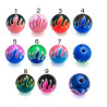 Bille acrylique flamme filetage 1.6mm
