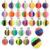 bille acrylique 1.6mm mix couleur