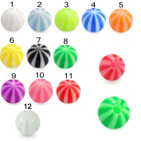 Bille acrylique ballon de...
