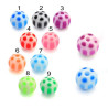 Bille acrylique volley ball UV filetage 1.6mm