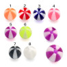 Bille acrylique ballon 4points filetage 1.6mm