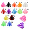Bille cône acrylique ballon de plage filetage 1.6mm