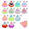 Bille cône acrylique 3 couleurs filetage 1.6mm