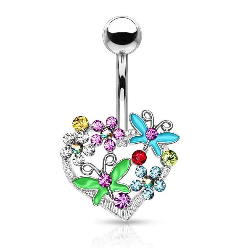 Piercing nombril coeur couleur - Tarawa.com Piercing nombril coeur couleur - Tarawa.com
