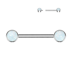 Piercing téton en titane...