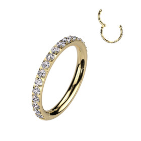 Piercing nombril en titane...